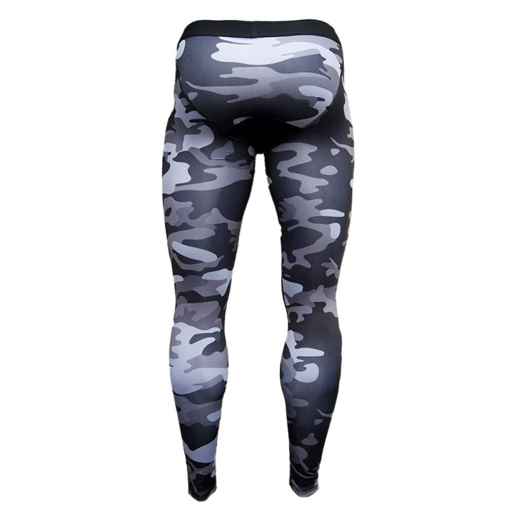 Elite Athletic Gear Compression Tights Blackout Camo Compression Tights