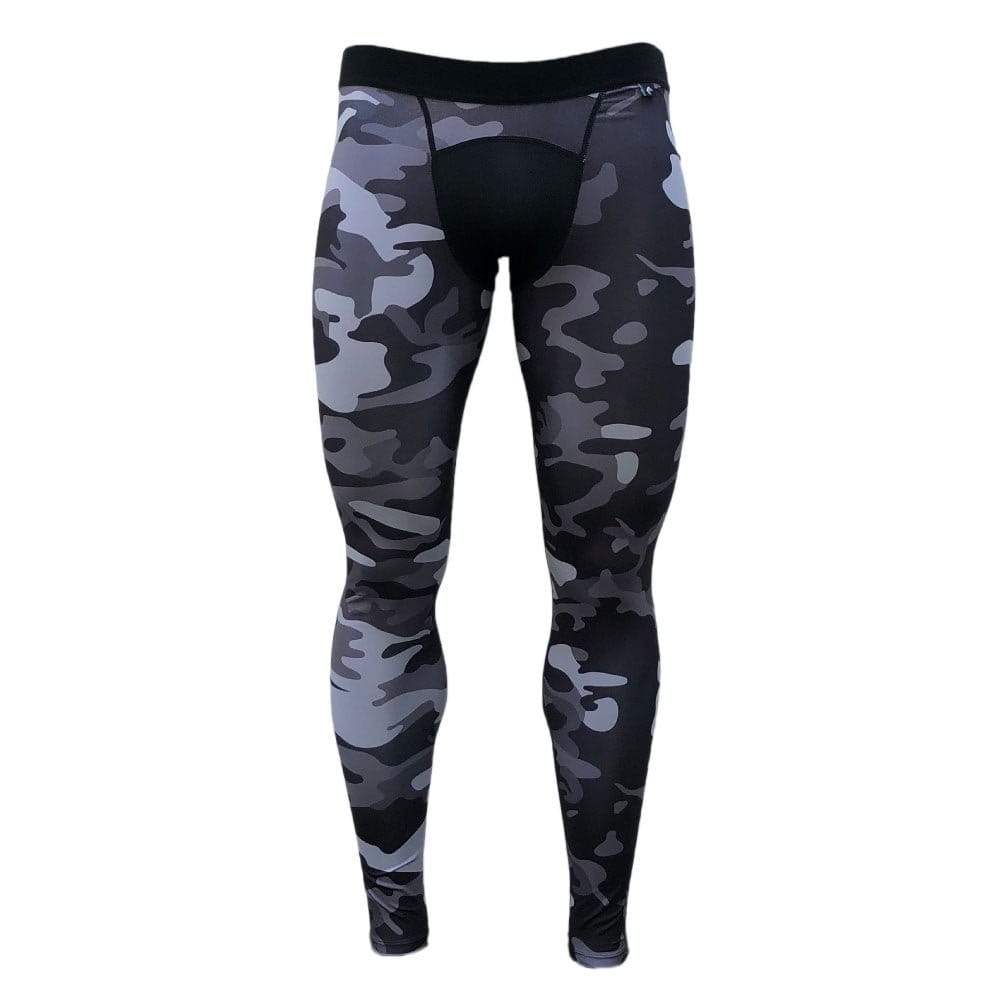 Elite Athletic Gear Compression Tights Blackout Camo Compression Tights