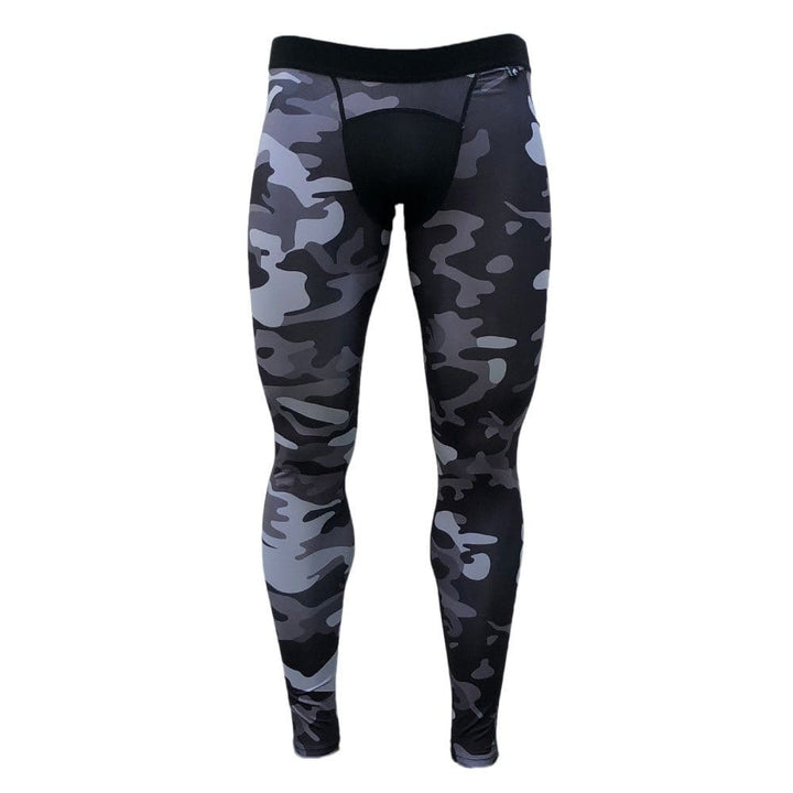 Elite Athletic Gear Compression Tights Blackout Camo Compression Tights