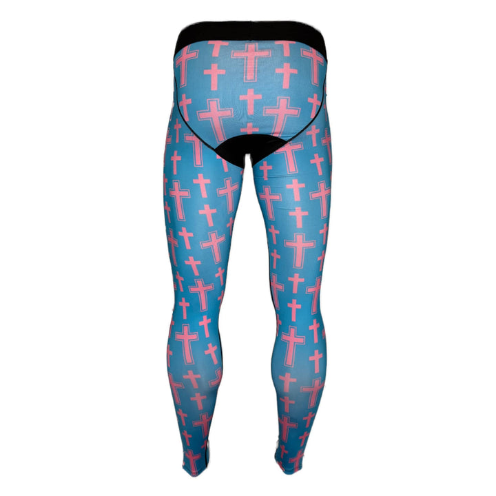 Elite Athletic Gear Compression Tights Cotton Candy Cross Compression Tights