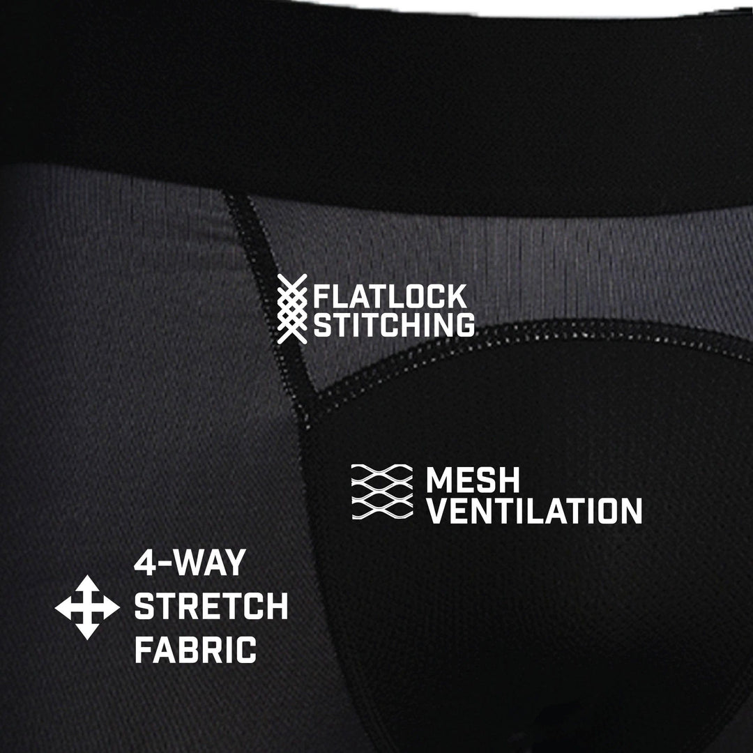 Elite Athletic Gear Compression Tights Faith Cross Black Compression Tights