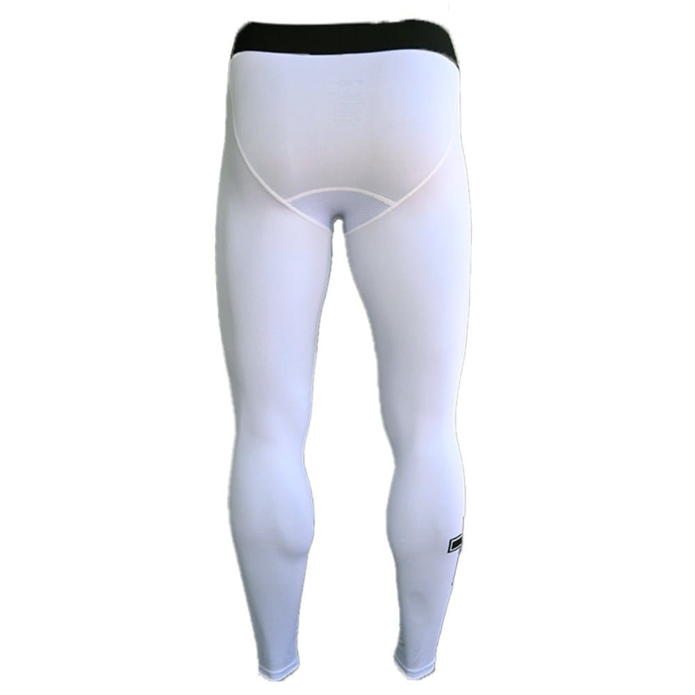 Elite Athletic Gear Compression Tights Faith Cross White Compression Tights