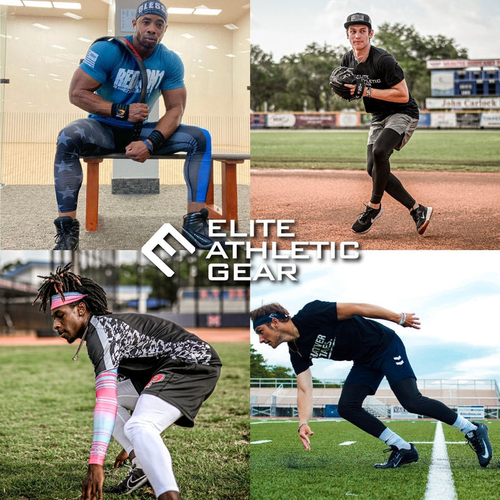 Elite Athletic Gear Compression Tights Navy Compression Tights