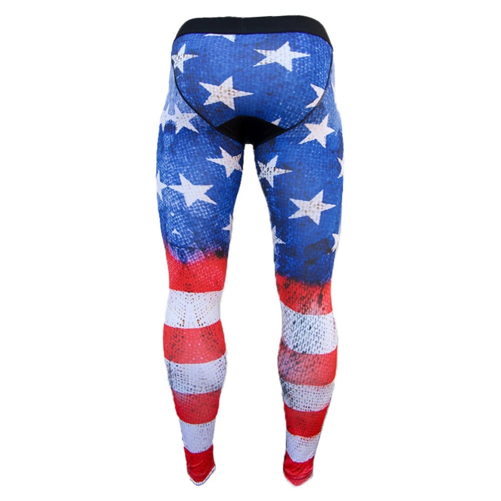 Elite Athletic Gear Compression Tights Old Glory Compression Tights