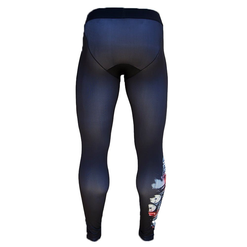 Elite Athletic Gear Compression Tights Robot Compression Tights