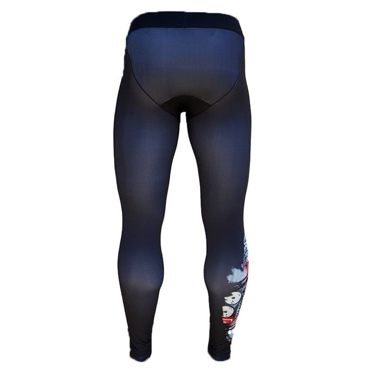 Elite Athletic Gear Compression Tights Robot Compression Tights