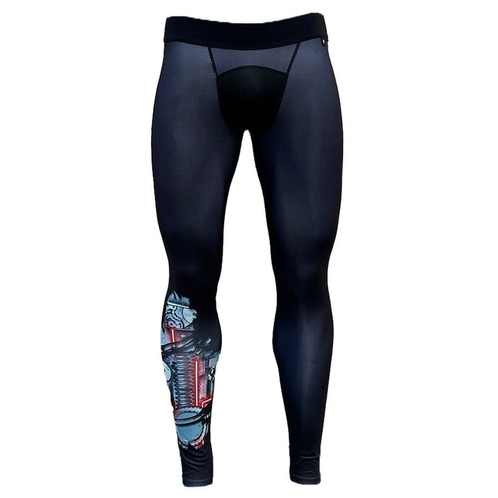 Elite Athletic Gear Compression Tights Robot Compression Tights