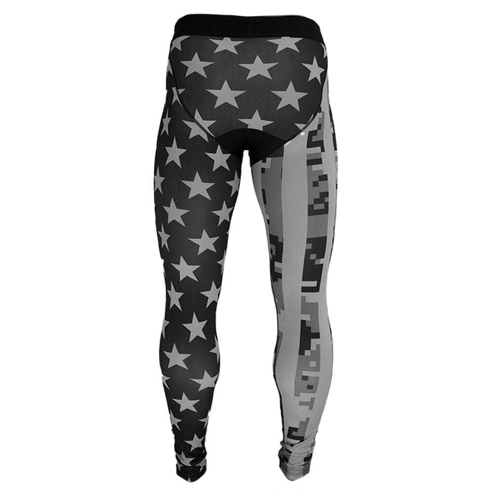 Elite Athletic Gear Compression Tights Shadow USA Flag 2.0 Compression Tights
