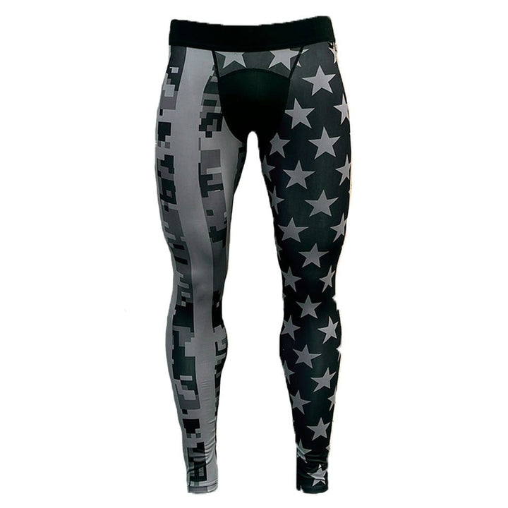 Elite Athletic Gear Compression Tights Shadow USA Flag 2.0 Compression Tights