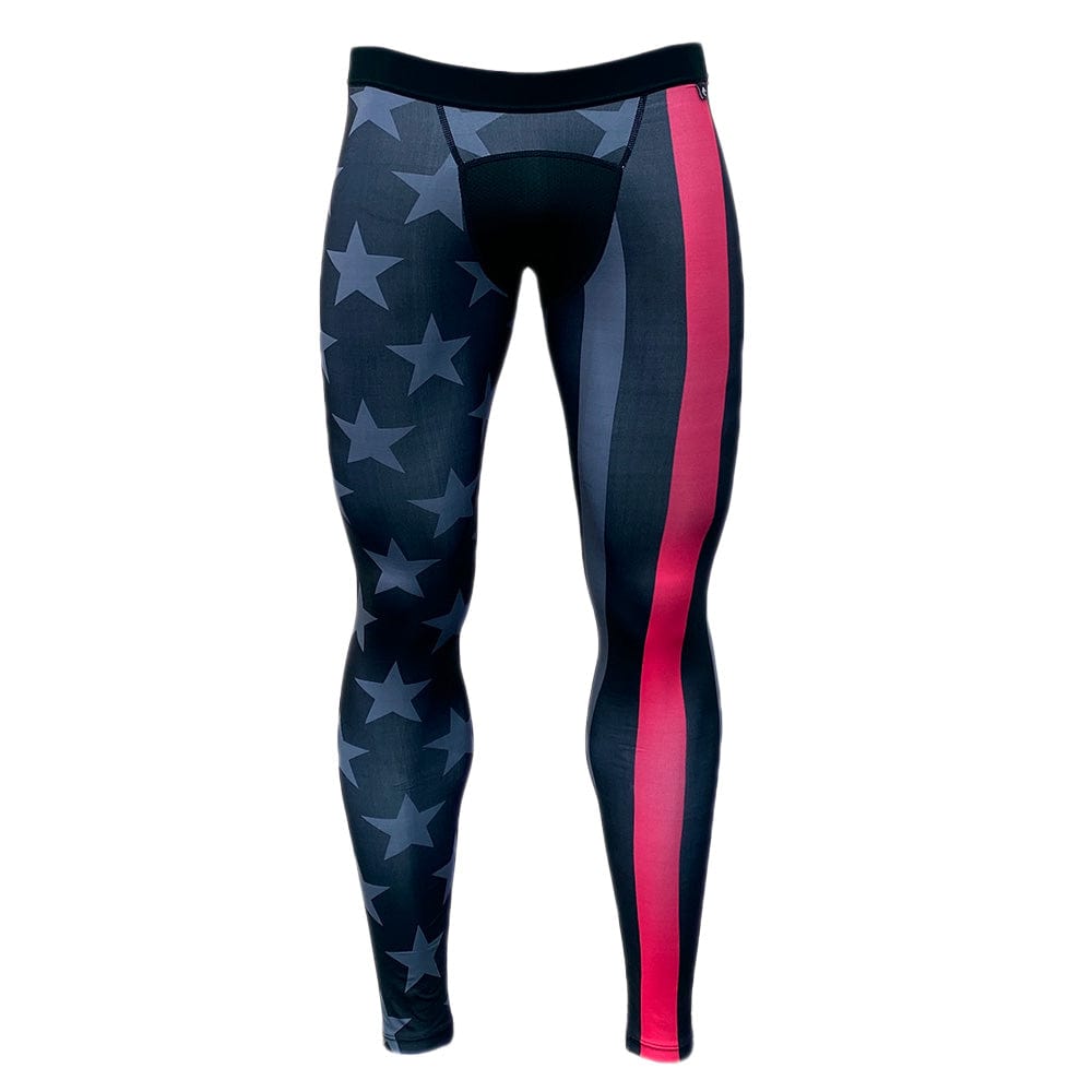 Elite Athletic Gear Compression Tights Thin Red Line Compression Tights