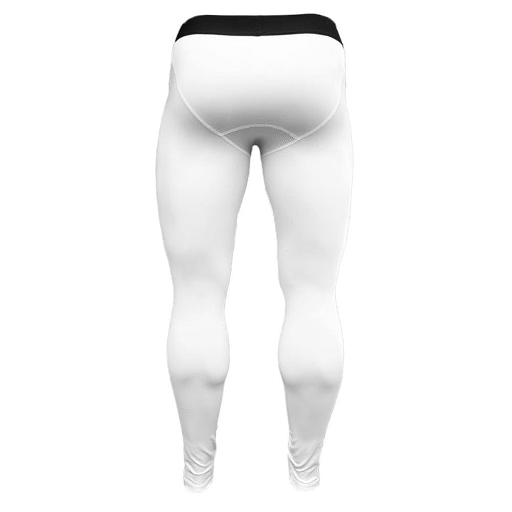 Elite Athletic Gear Compression Tights White Compression Tights