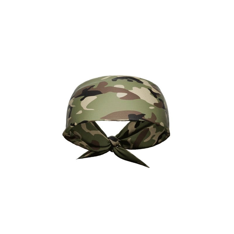 Elite Athletic Gear Headband Army Camo Tie Headband