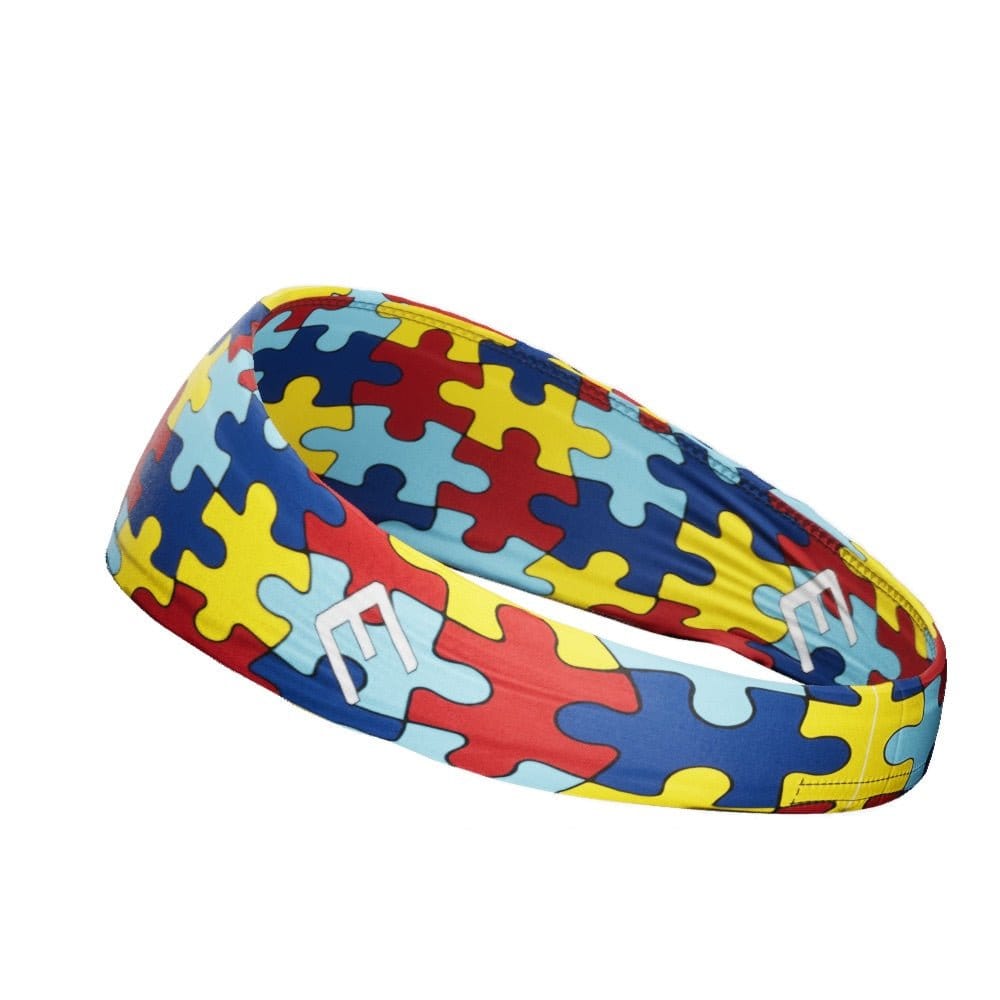 Elite Athletic Gear Headband Autism Awareness Headband