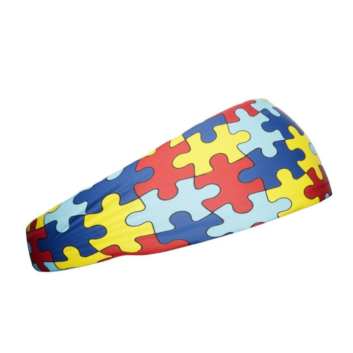 Elite Athletic Gear Headband Autism Awareness Headband