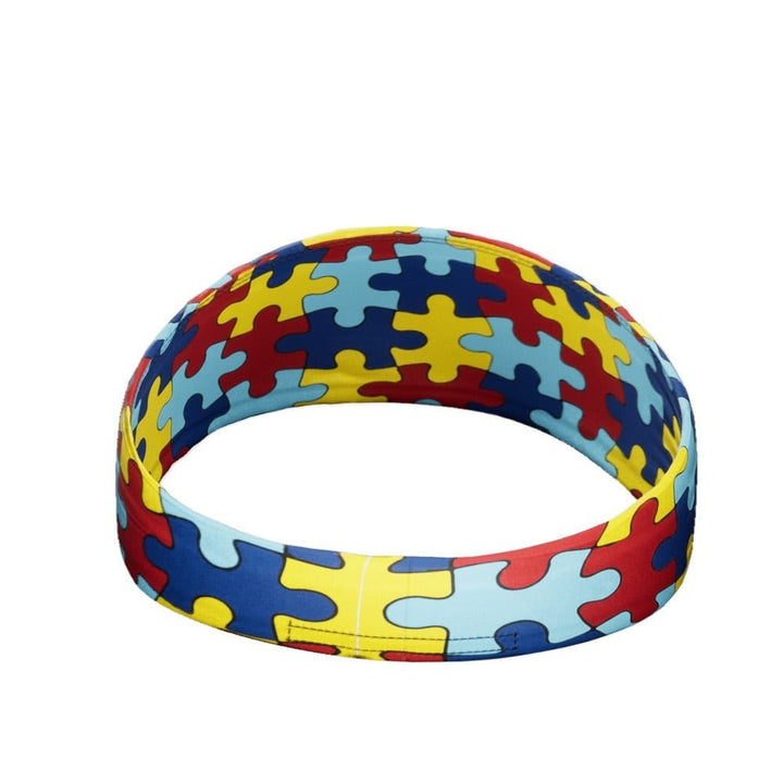 Elite Athletic Gear Headband Autism Awareness Headband