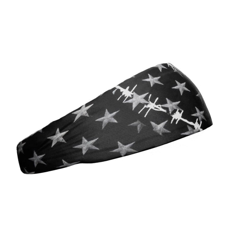 Elite Athletic Gear Headband Barbed Wire USA Flag Headband