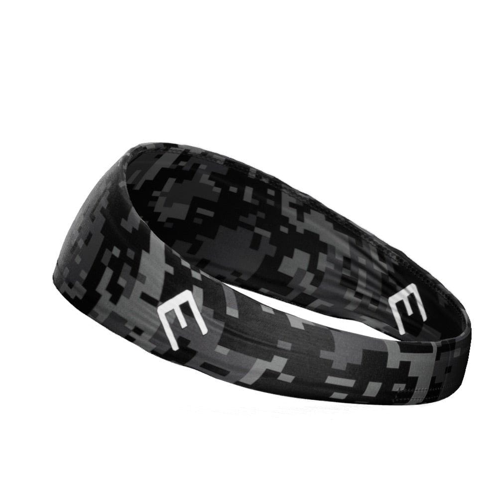 Elite Athletic Gear Headband Black Digi Camo Headband