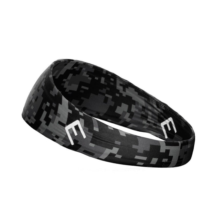 Elite Athletic Gear Headband Black Digi Camo Headband