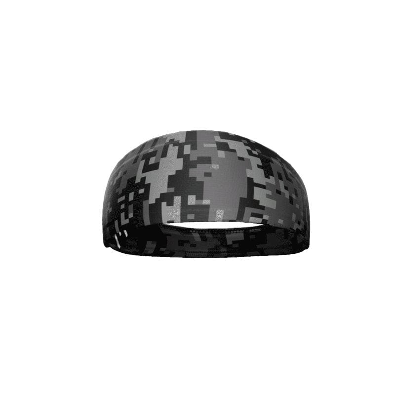 Elite Athletic Gear Headband Black Digi Camo Headband