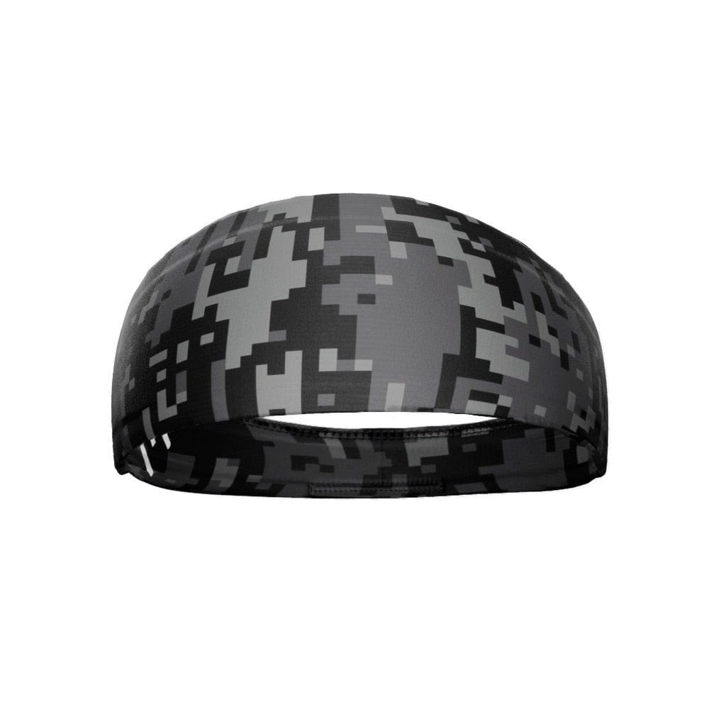 Elite Athletic Gear Headband Black Digi Camo Headband