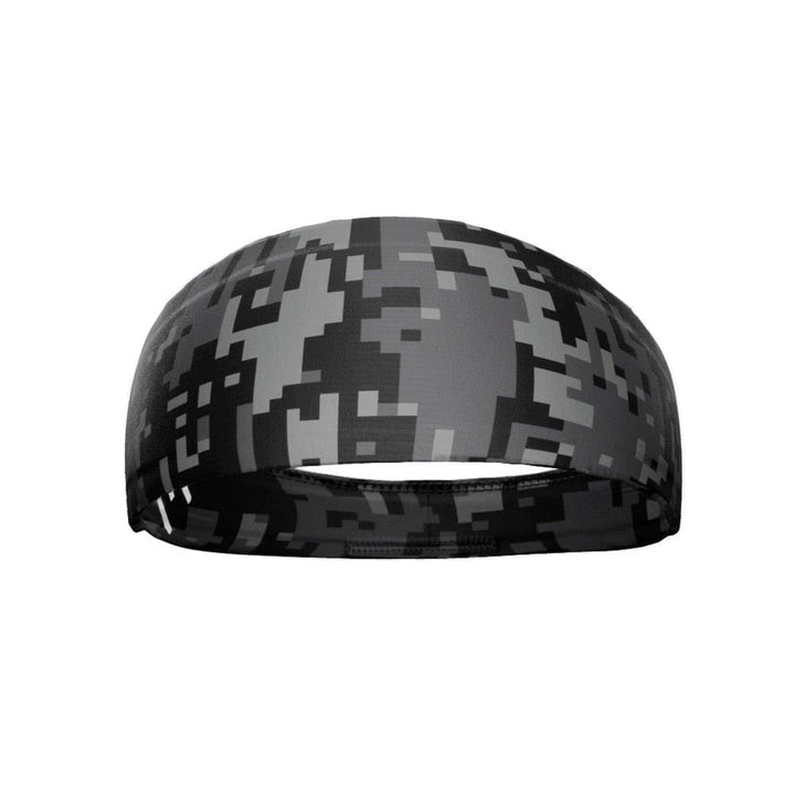 Elite Athletic Gear Headband Black Digi Camo Headband