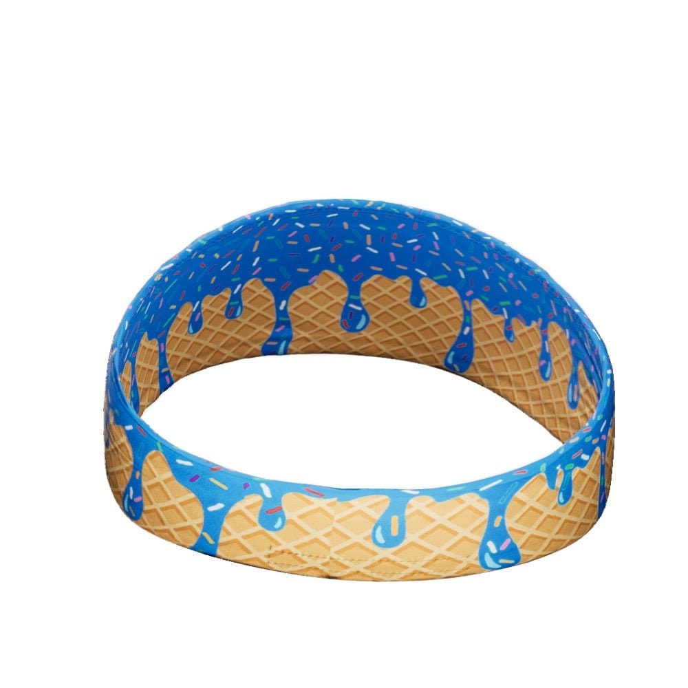 Elite Athletic Gear Headband Blue Ice Cream Headband