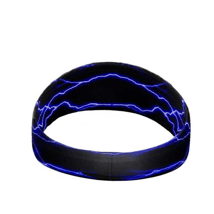 Elite Athletic Gear Headband Blue Lightning Headband