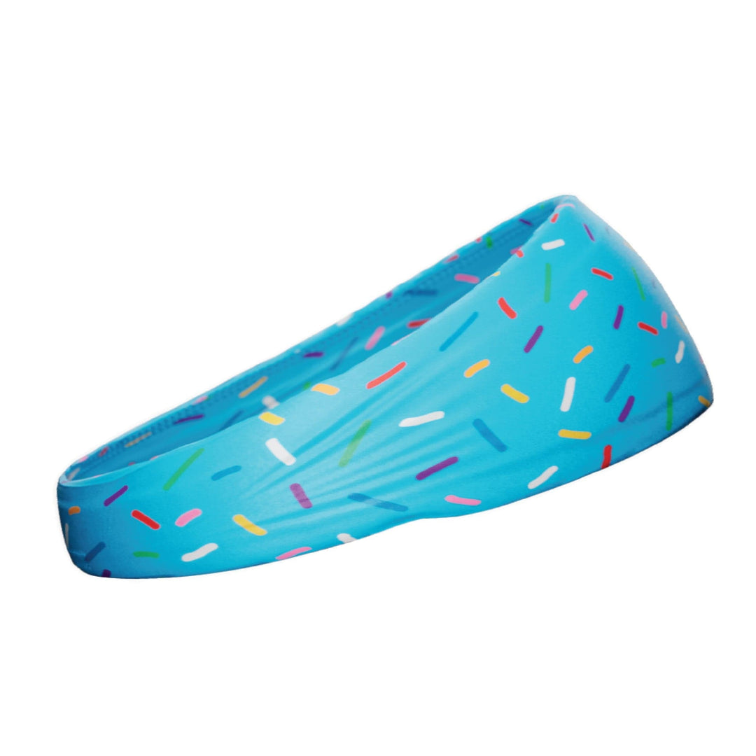 Elite Athletic Gear Headband Blue Sprinkles Headband