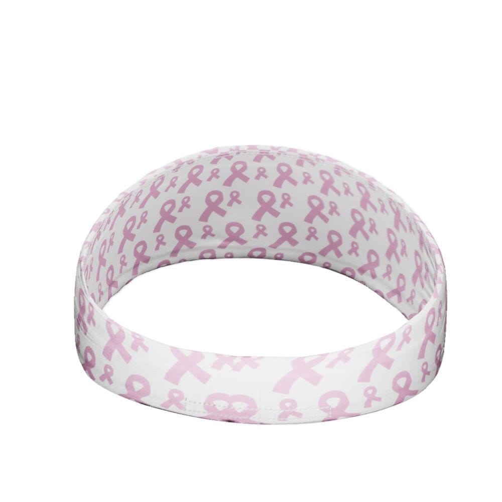 Elite Athletic Gear Headband Breast Cancer Ribbons Headband