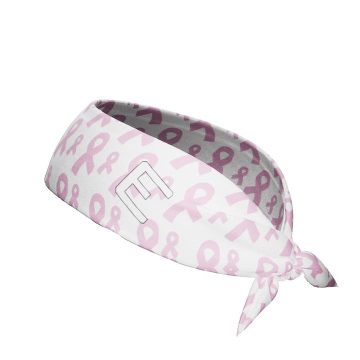 Elite Athletic Gear Headband Breast Cancer Ribbons Tie Headband