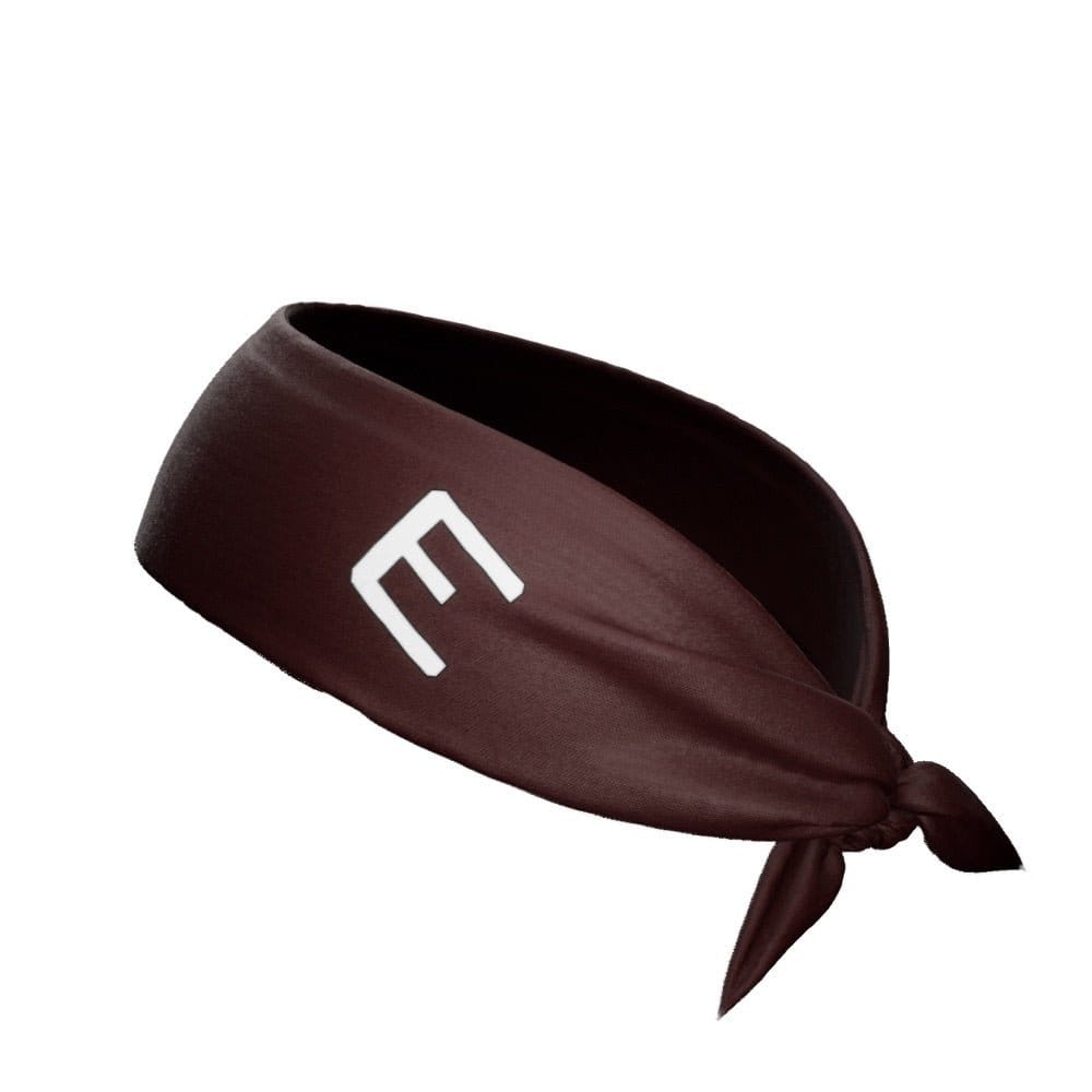 Elite Athletic Gear Headband Brown Tie Headband