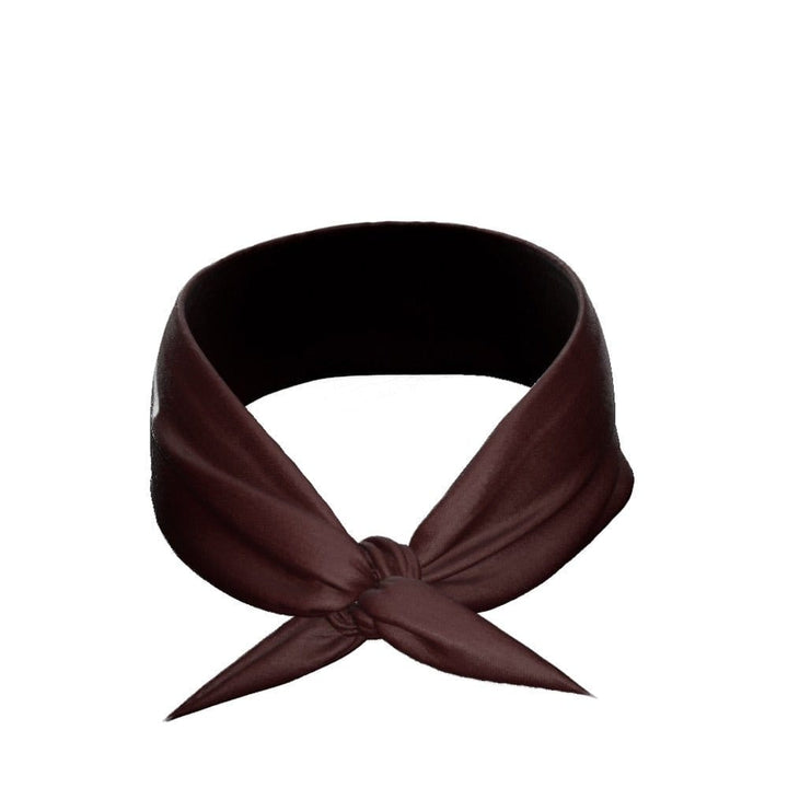Elite Athletic Gear Headband Brown Tie Headband