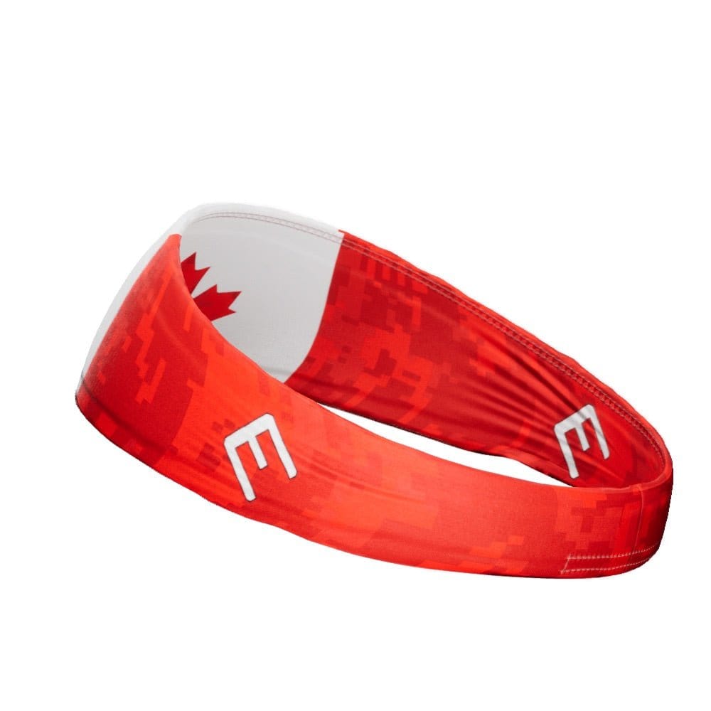 Elite Athletic Gear Headband Canada Flag Headband