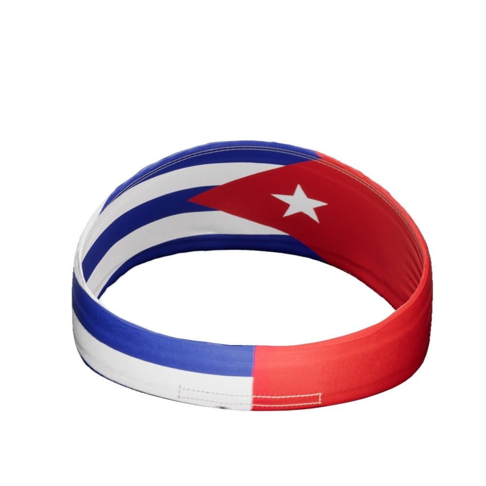 Elite Athletic Gear Headband Cuba Flag Headband