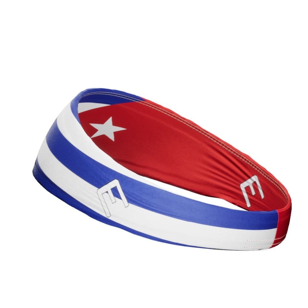 Elite Athletic Gear Headband Cuba Flag Headband