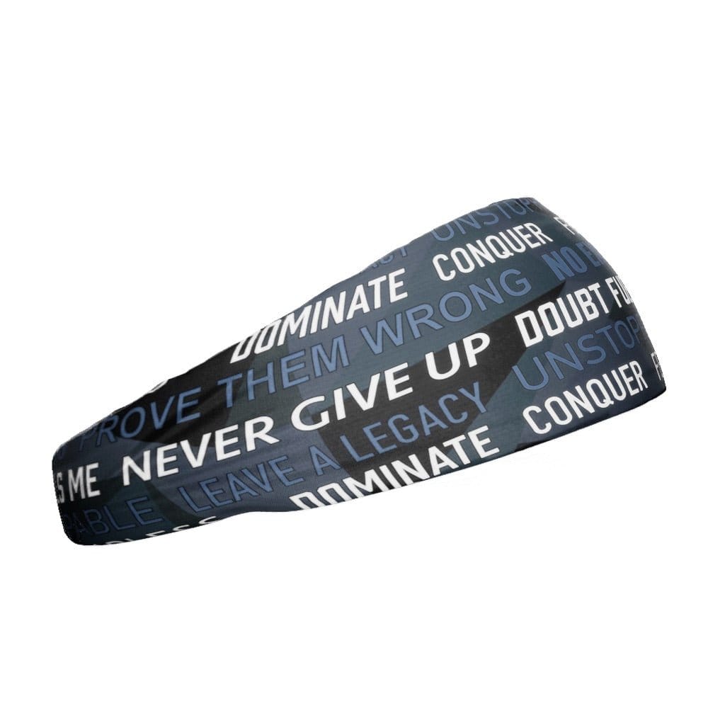 Elite Athletic Gear Headband Dark Motivational Headband