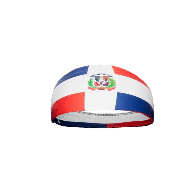 Elite Athletic Gear Headband Dominican Republic Flag Headband