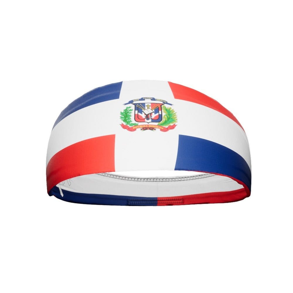 Elite Athletic Gear Headband Dominican Republic Flag Headband