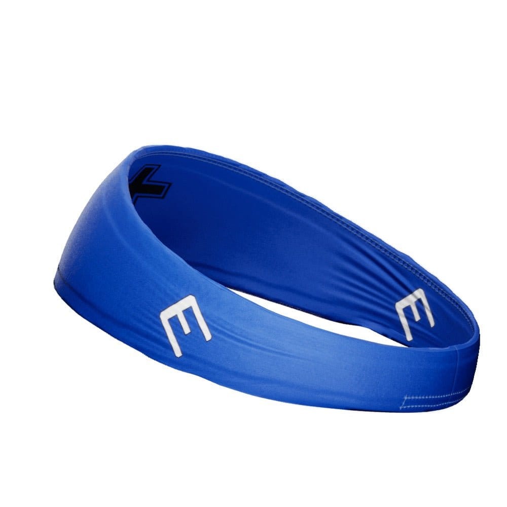 Elite Athletic Gear Headband Faith Cross Blue Headband