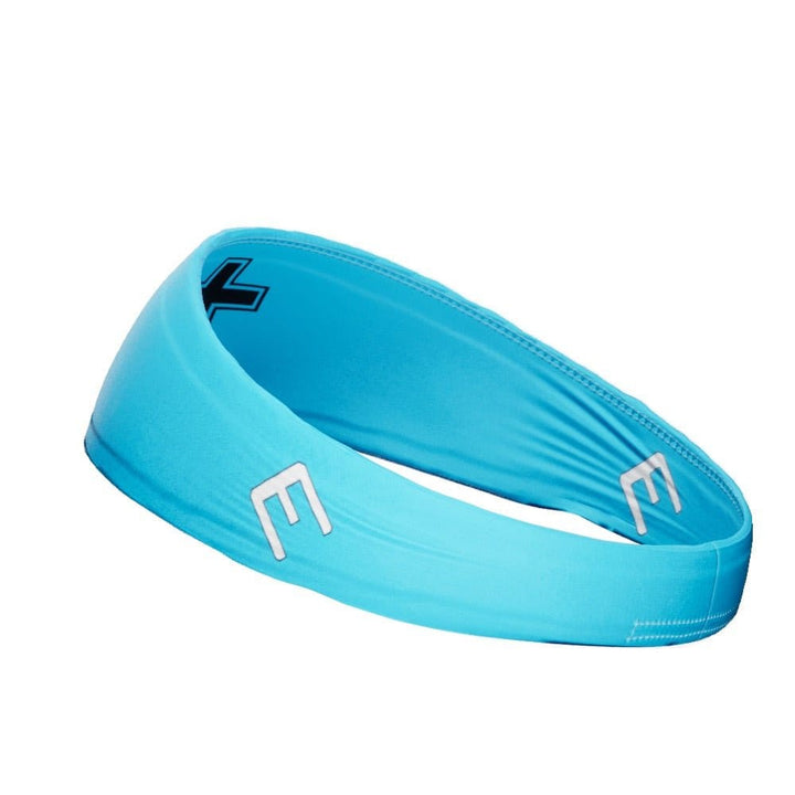 Elite Athletic Gear Headband Faith Cross Light Blue Headband