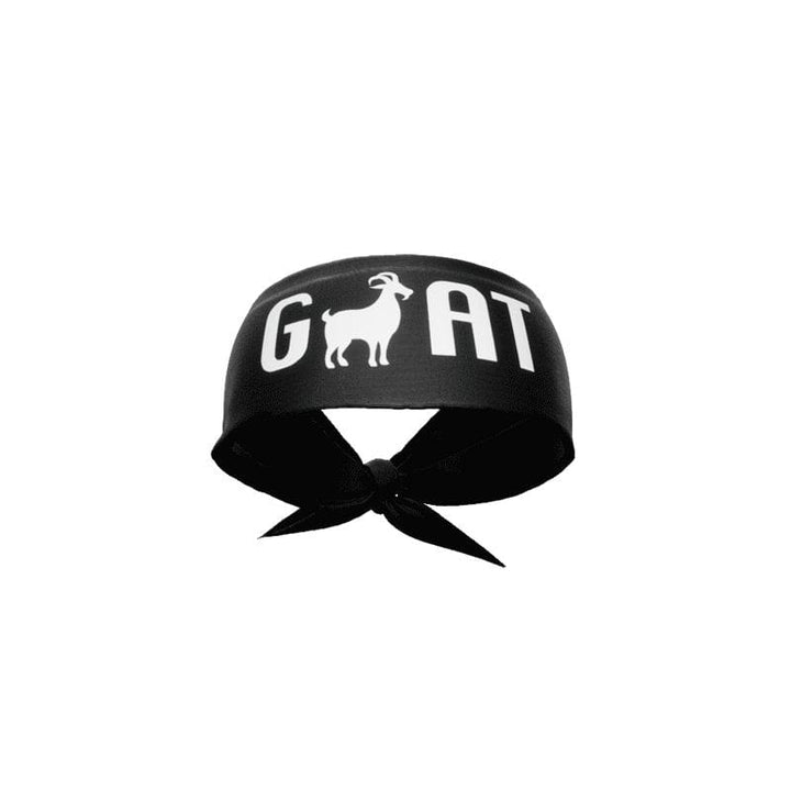 Elite Athletic Gear Headband GOAT Tie Headband (Black)