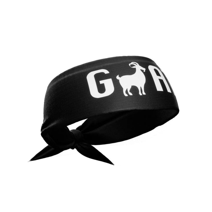Elite Athletic Gear Headband GOAT Tie Headband (Black)