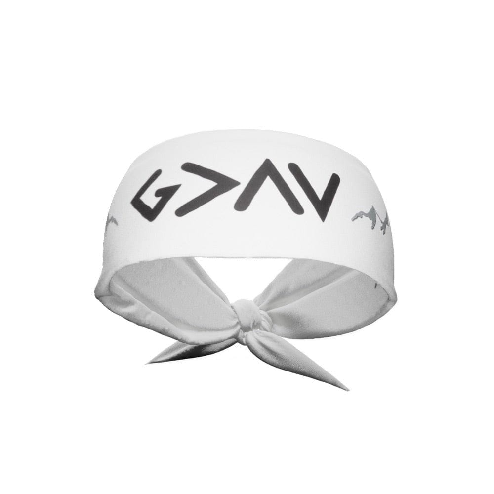 Elite Athletic Gear Headband God Is Greater Than The Highs and Lows Tie Headband