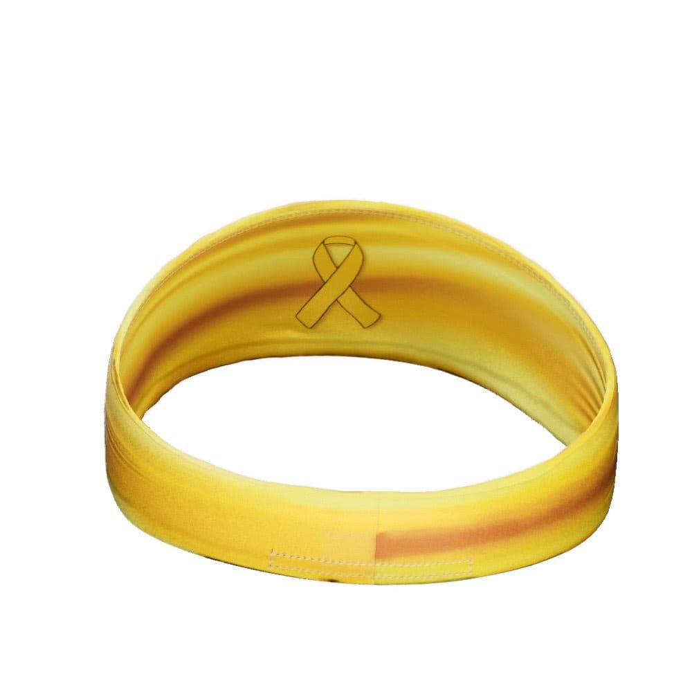 Elite Athletic Gear Headband Gold Ribbon Headband