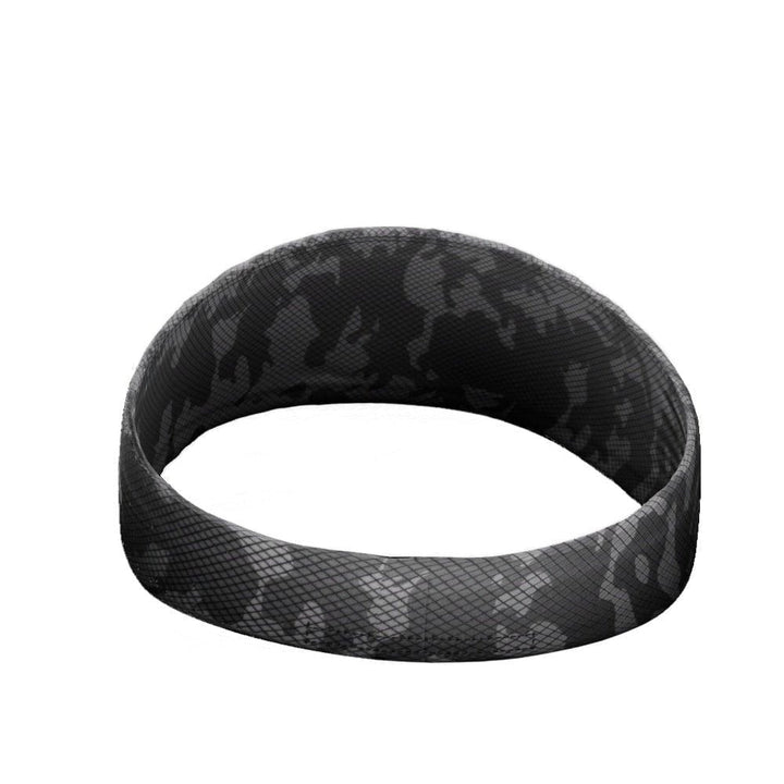 Elite Athletic Gear Headband Gray Carbon Camo Headband