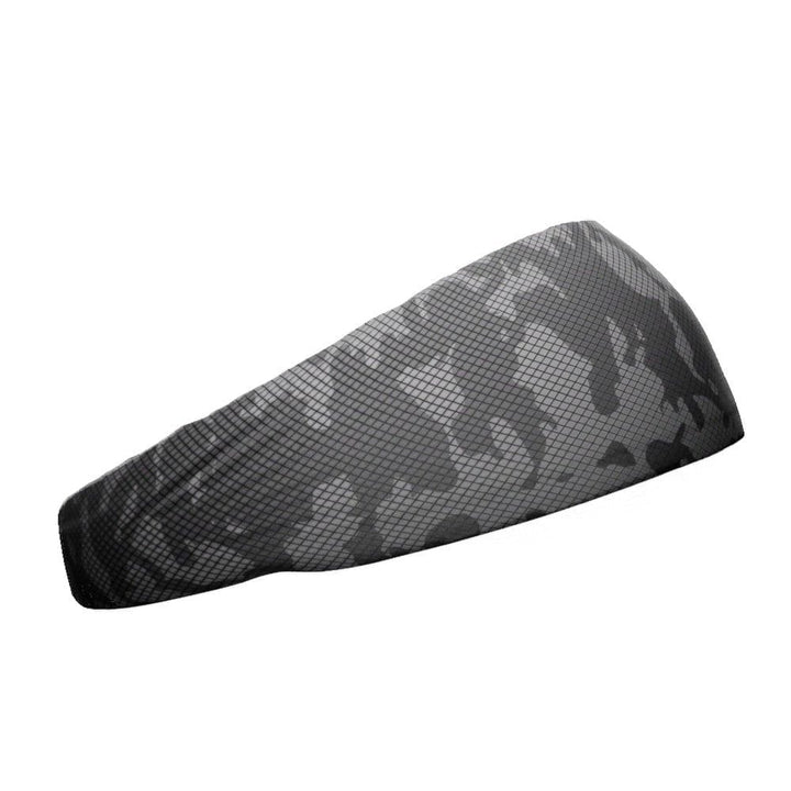 Elite Athletic Gear Headband Gray Carbon Camo Headband