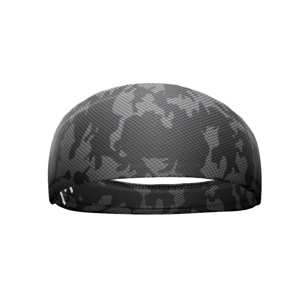 Elite Athletic Gear Headband Gray Carbon Camo Headband