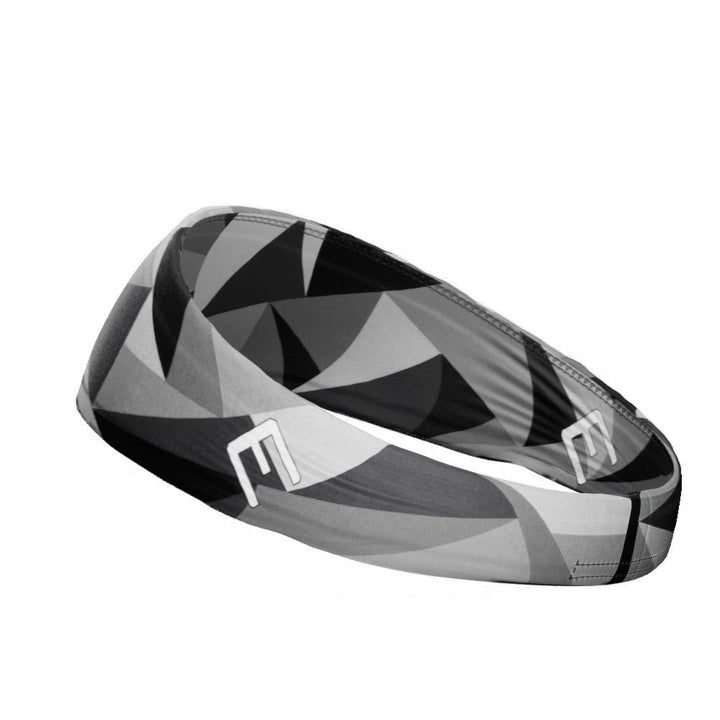 Elite Athletic Gear Headband Gray Mosaic Headband