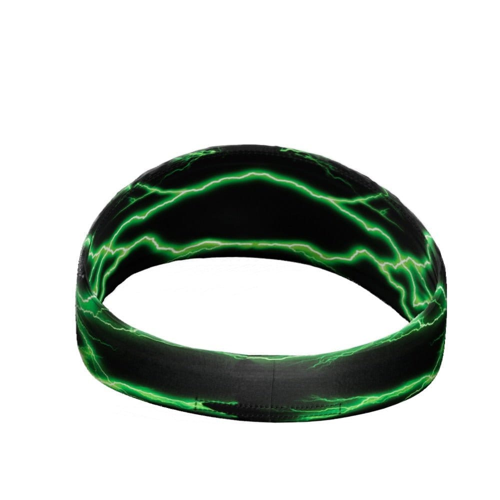 Elite Athletic Gear Headband Green Lightning Headband