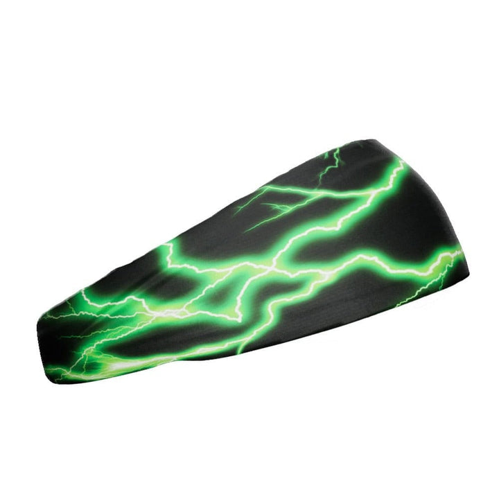 Elite Athletic Gear Headband Green Lightning Headband